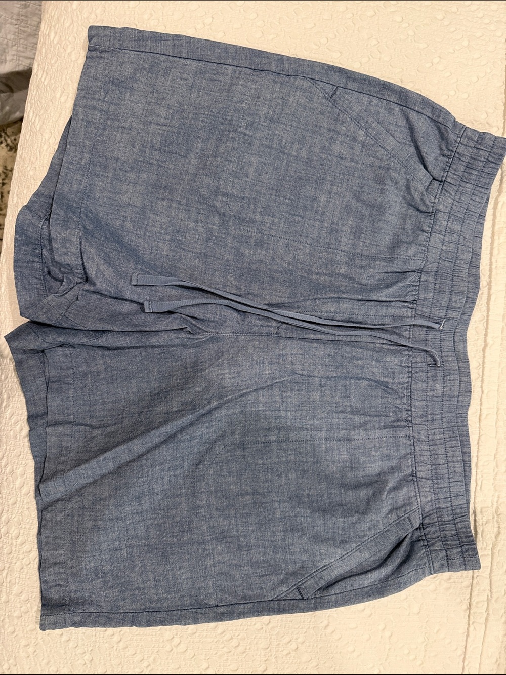 Talbots Light Blue Women's Athletic Drawstring Shorts